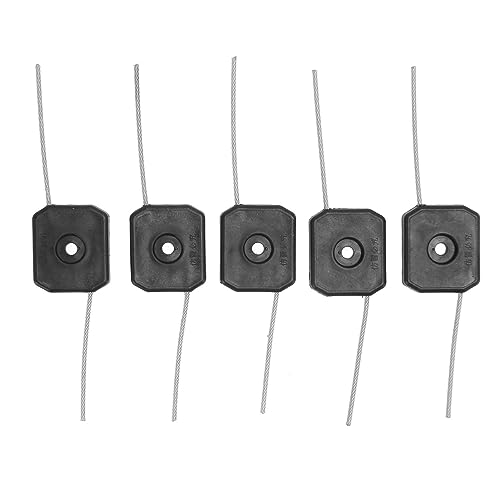 Phefop 5 PCs StringTrimmer Head, 150 Mm Linie, Leichte Tragbare Trimmer -Kopf -Ersatzteile, Gartenwerkzeugzubehör, für Elektrische Grasschneider Trimmgärten Rasenflächenpflanzen von Phefop