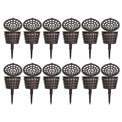 Phefop 50pcs Pflanzendüngerkörbe, Düngemittelbox für Langsame Freisetzungen für Topf-, Sukkulpfmittel- und Bonsai -Lebensmittel -Spike -Halter, Balkon Gartenpflanzentwicklung Tools von Phefop