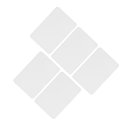 Phefop 5pcs PVC -Reparaturflecken, Einfach zu Verwendendes Boots -Patch -Kit für Aufblasbare Boote, Kajaks, Kanus, Flöße mit PVC -Kleber, Hilfreich Im Täglichen Leben, 15 X 10 cm (White) von Phefop