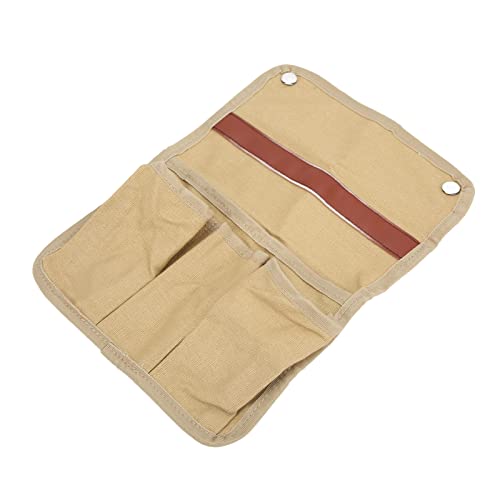 Phefop Außenstuhl Aufbewahrungsseite für Lagerstuhl Resistente Armat -Reisen Zugang Zum Camping, Ausgewähltes Leinwandmaterial (Khaki) von Phefop