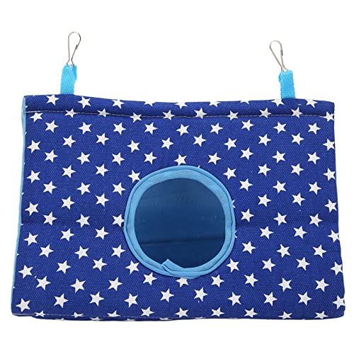 Phefop Bird Hanging Tent Zelt Warmes Flanellpapagei Schlafbett für Wellensittichanschlachtung, Sicher und Winddicht, Zum Ausruhen und Spielen, Leinwand/Flanell/Schwammmaterial (Typ 2) von Phefop