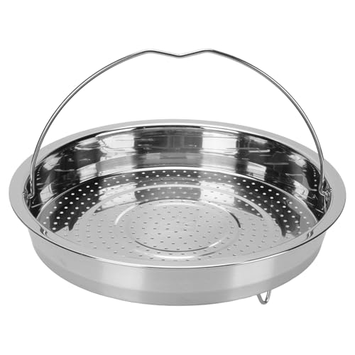 Phefop Gemüsedampfer 304 Edelstahl -Dampfkorb Dampfkorb mit Faltbarem Griff Zum Gleichmäßigen Kochen Im Hochdruck -Topf Suppe Topf (M) von Phefop