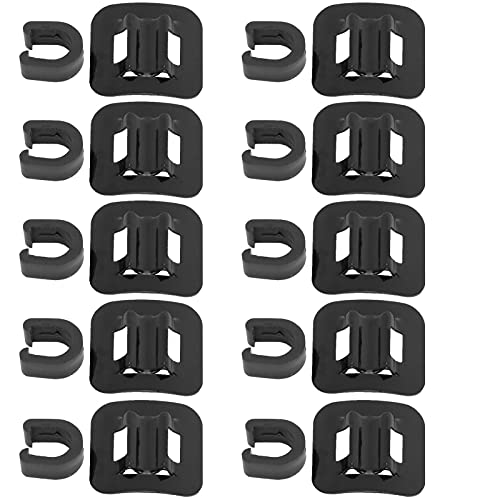 Phefop Grundlegende Anleitung zu 10 Sätzen Nachhaltiger Fahrradkabel mit C -Loop C - Bremsleitungsklemmen/Halter für Feste Basis Legierungs Fahrradkabel für Radsportzubehör Phefop Grundlegende Anleitung zu 10 Sätzen Nachhaltiger Fahrradkabel mit C -Loop C - Bremsleitungsklemmen/Halter für Feste Basis Legierungs Fahrradkabel für Radsportzubehör von Phefop