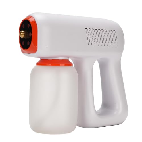 Phefop Handheld Spray Kordless Sprühgerät Handheld Spray Machine 300 Ml Reservoir 8000 U/Min Kupfermotor 1200 MAh Batterie 60 Minuten Laufzeit 2 Nebeleinstellungen Abs Ergonomisches Design für Phefop Handheld Spray Kordless Sprühgerät Handheld Spray Machine 300 Ml Reservoir 8000 U/Min Kupfermotor 1200 MAh Batterie 60 Minuten Laufzeit 2 Nebeleinstellungen Abs Ergonomisches Design für von Phefop