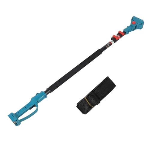 Phefop Hochzweig-Schnitt-Teleskopstange, Electric Tree Pruner Excorable 4,1-7,21 Ft mit Aluminiumstange, Bequemer Griff, Kompatibel mit 21-V-Lithiumbatterie von Phefop
