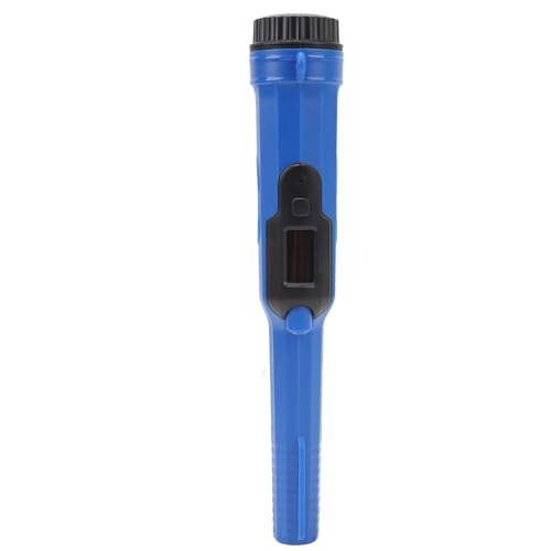 Phefop Metalldetektor -Pinpointer mit LED -Licht und Schallalarm, 10 kHz Arbeitsfrequenz, Handheld -Findersonde, Leichtes, Teilweise Beweisendes Wasser (blau und schwarz) von Phefop