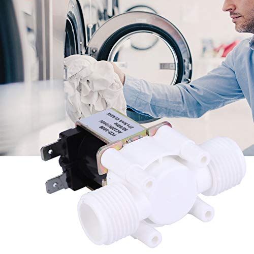 Phefop NC Kunststoff Elektrisches Elektrisches Ventil Hochdruckbeständiges Ventil für Wohnmobil -Hauswassersystem (AC220-240V) von Phefop