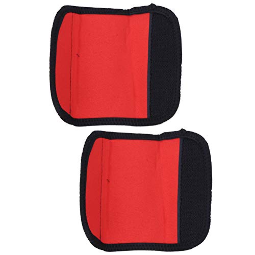 Phefop Neopren-Paddelpaddelgriffe Bequeme Leichte 2-Stkon (Rot) von Phefop