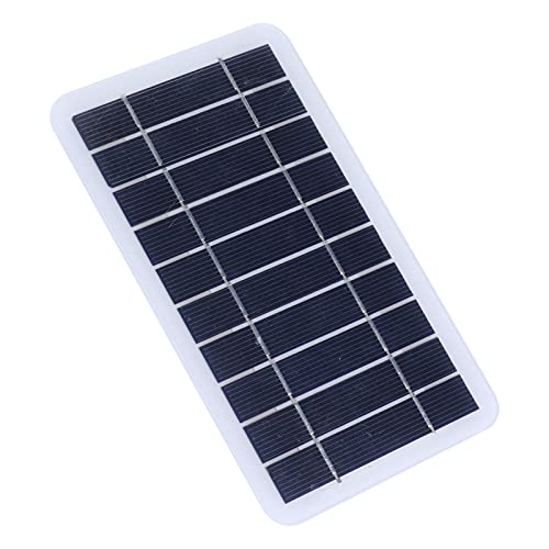 Phefop Outdoor Solar Battery Ladegerät, 2W 5 V Polykristalline Silizium -Solar -Ladegerät Mobile Stromversorgung für Kleine Kraftwerk Telefone Strombanken von Phefop