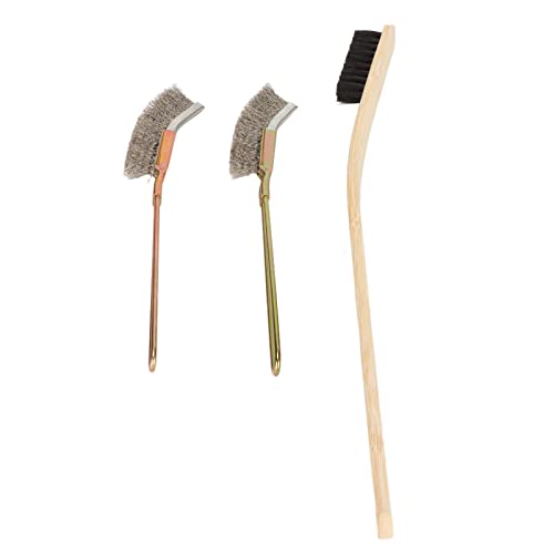 Phefop Pet Cage Cleaning Kit, Holz aus Edelstahl Langgang Griff Pet Poop Remover Vogelzubehör mit 3 Größenoptionen für Kleine Tierische Gehäuse Phefop Pet Cage Cleaning Kit, Holz aus Edelstahl Langgang Griff Pet Poop Remover Vogelzubehör mit 3 Größenoptionen für Kleine Tierische Gehäuse von Phefop