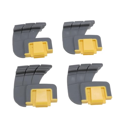 Phefop Pool Reiniger Ersatzteile Zyklon-Pool Bürsten Zyklon-Kehr Bürsten 4 Stück Ersatz für MX6 MX8 Roboter-Pool Reiniger mit PVC-Silikon-Sturdy-Material von Phefop