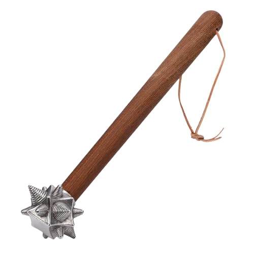 Phefop Spikey Ball Hammer, Edelstahl Dekoratives Ornament mit Holzgriff, Multifunktion Ales Handwerkzeug für den Autobau Phefop Spikey Ball Hammer, Edelstahl Dekoratives Ornament mit Holzgriff, Multifunktion Ales Handwerkzeug für den Autobau von Phefop
