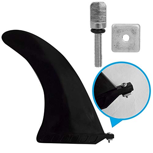 Phefop Surfschrauben mit Langbrettflossen Sind mit Tellern Nicht Giftig und Werden Einfach für Paddel -Paddelplatten Festgezogen (M4*19mm) von Phefop