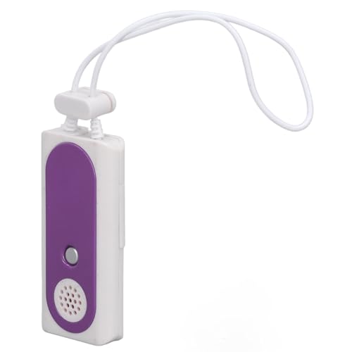 Phefop Tragbare Reise Tür Alarm-Tür-Sicherheitsalarm Einfacher Installation Keine Werkzeuge Benötigt Multifunktional für Home Apartment Hotel Schlafsaal mit Integriertem Akku (PURPLE) von Phefop