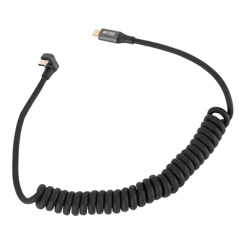 Phefop Typ C zu Typ C Kabel PD100W 20 Gbit/S 20v5a 8K 60 Hz Sound Video Kabel Thunderbolt 3 Tablet Laptop Mobiltelefon PD -Stuhl Tragbare Nautikable Tragbar (C männlich zu c männlich u geformt) von Phefop