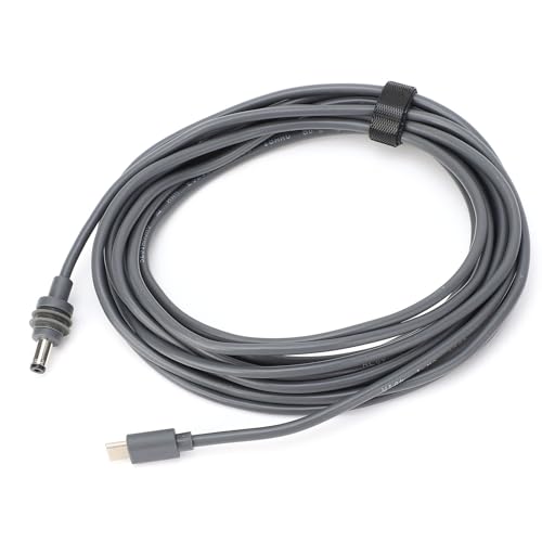Phefop USB -Stromkabel in DC Effizient und Zuverlässig für das Plug and Play von Antennen -Mini Gerichten für Nicht technische Benutzer Kupfermaterial in Gummi (#1) von Phefop