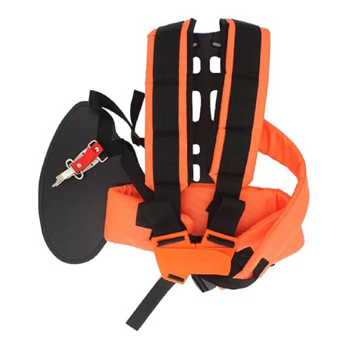 Phefop Universeller Verstellbarer Strimmergurt, Gepolsterter Trimmer, Langlebiger Nylon, Komfort Doppel -Schultergurt, für Pinselschneidergrasgarten Trimmer von Phefop