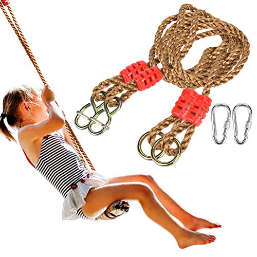 Phefop Verlängerungskabel Seil Tragbares Multifunktionales Schwungzubehör für Outdoor -Garten Hängematte 1,8 M PE+Metall Farbenfroh von Phefop
