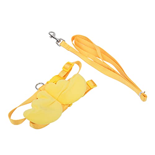 Phefop Verstellbarer Brustgurtgurt Leine Pet Duck Chicken Gans Walk -Leine für den Täglichen Gebrauch (XS) von Phefop