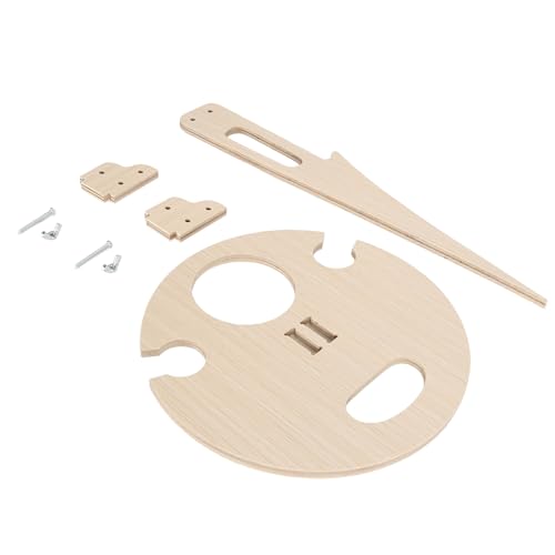 Phefop Vielseitiger Faltbarer Weintisch -Pfahl mit Massivem Holzmaterial für Picknicks Im Freien und Gartenpartys Tragbarer Weinregal für Strandversammlungen von Phefop