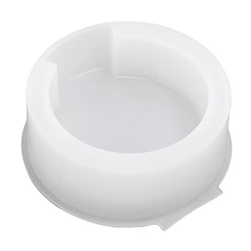 Phefop Wiederverwendbare Coaster Siliconformen Leicht Deparieren für -Handwerks -Epoxidharzformen für Urlaubsgeschenke (MD3453_Form für runde) von Phefop