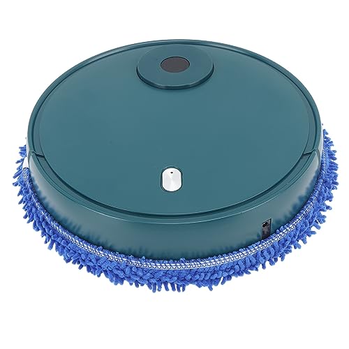 Staubsaugerroboter mit ultradünnem Design für eine effektive Staubentfernung in kleinen Räumen mit leisem Modus für leises ABS und Baumwollgewebe (GREEN) von Phefop