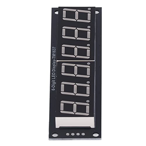 TM1637 LED Digital Tube Modul, einfache Verbindung, 6 - Digit Green Screen Module: für elektronische Komponenten TM1637 LED Digital Tube Modul, einfache Verbindung, 6 - Digit Green Screen Module: für elektronische Komponenten von Phefop