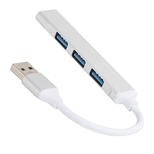 USB-Hub-Adapter mit 4 Anschlüssen, großzügiges Design für einfache Verwendung und bequemen Transport USB-Hub-Adapter mit 4 Anschlüssen, großzügiges Design für einfache Verwendung und bequemen Transport von Phefop