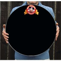 Custom Pin Collection Pinnwand, Als Gerahmtes Rundes Poster von PhilippePlouchart