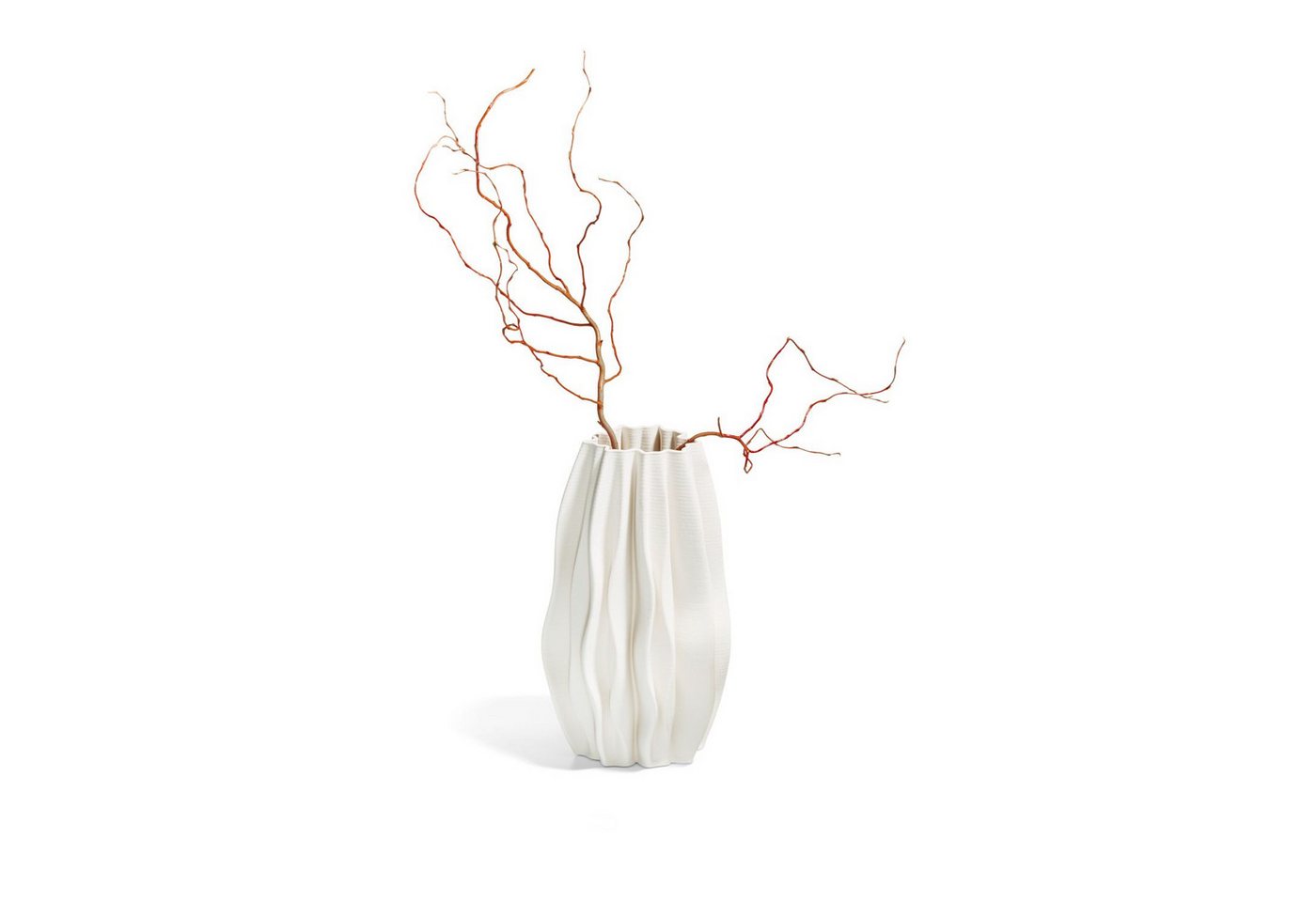 Philippi Design Dekovase Plissee Philippi Design Dekovase Plissee von Philippi Design