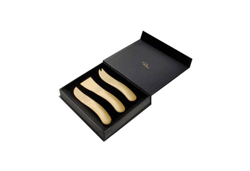 Philippi Design Käsemesser PHILIPPI Designer WAVE Käsemesser 3er Set Gold Limitiert mit Nr. von Philippi Design