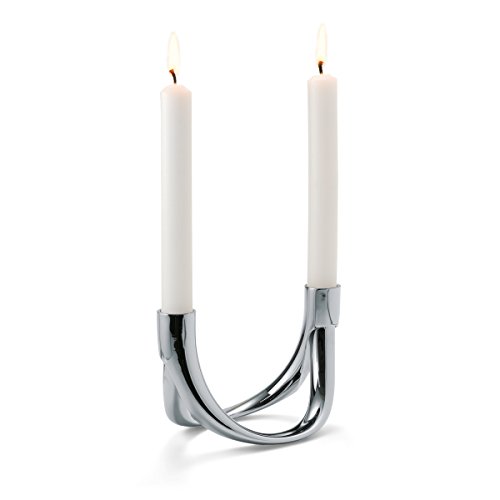 Philippi - Bow Kerzenleuchter - lässt Sich nach belieben erweitern - Designklassiker von PHILIPPI (2er Set) von Philippi