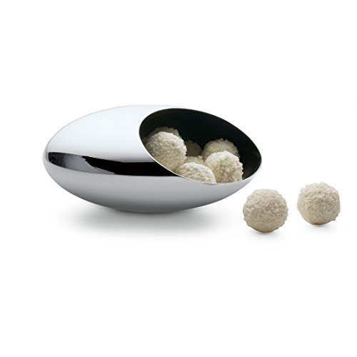 Philippi Naschschale COCOON - 16-teilig, braun oder beige, Modern, Mikrowellengeeignet, Glas, Kokosnuss-Schale, Schale von Philippi