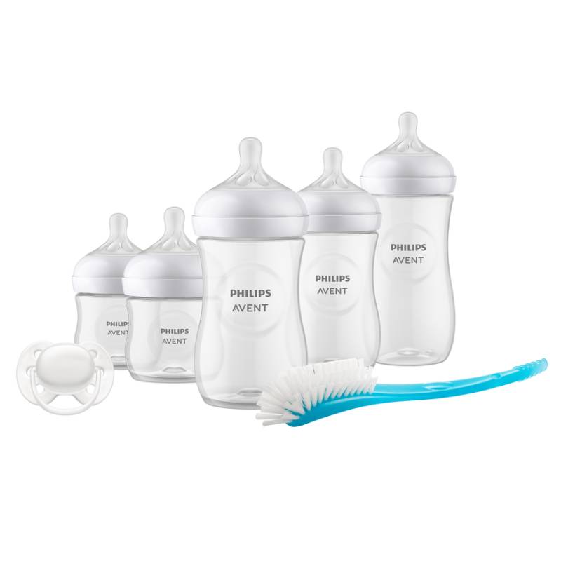 PHILIPS AVENT Flaschen-Starter-Set Natural Response SCD838/12 Babyflaschen Baby von Philips Avent