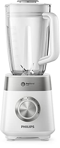 Philips 5000 Series HR2224/00 Standmixer, 2 l, 800 W, Weiß von Philips Domestic Appliances