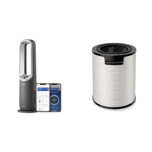 Philips Air Performer 3-in-1: Luftreiniger, Heiz- und Kühlgebläse & erter 3-in-1-Filter für Luftreiniger AMF870 und AMF765 von Philips Domestic Appliances