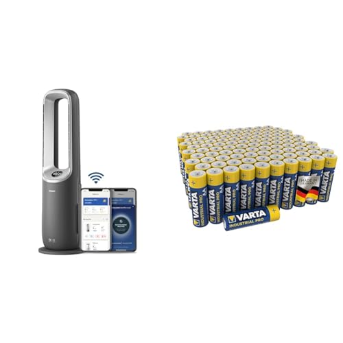 Philips Air Performer 3-in-1: Luftreiniger & VARTA Batterien AA, 100 Stück, Industrial Pro, Alkaline Batterie, 1,5V, Vorratspack in umweltschonender Verpackung, Made in Germany [Exklusiv bei Amazon] von Philips Domestic Appliances