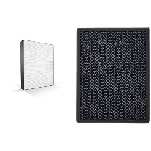 Philips FY1410/30 NanoProtect Filter für Luftreiniger series 1000 & NanoProtect Filter Active Carbon FY2420/30 Für Luftreiniger AC2882, AC2885, AC2887, A2889, AC2892, Series 3000 & 3000i Schwarz von Philips Domestic Appliances