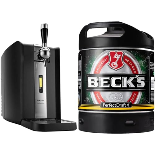 Philips HD3720 / 25 PerfectDraft 6 liter beer dispenser + Beck's Pils Bier Perfect Draft (1 x 6l) von Philips Domestic Appliances