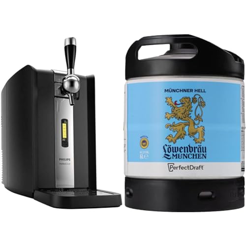 Philips HD3720 / 25 PerfectDraft 6 liter beer dispenser + Löwenbräu Original Helles aus München, Bier Perfect Draft (1 x 6l) von Philips Domestic Appliances