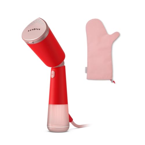 Philips Dampfglätter 5000-Serie - 35 Sekunden Aufheizen, aktiv beheizte Dampfplatte, Eco-Modus, für empfindliche Textilien, dampft vertikal & horizontal, Handschuh & Beutel, Orange-Rot (STH5020/40) Philips Dampfglätter 5000-Serie - 35 Sekunden Aufheizen, aktiv beheizte Dampfplatte, Eco-Modus, für empfindliche Textilien, dampft vertikal & horizontal, Handschuh & Beutel, Orange-Rot (STH5020/40) von Philips