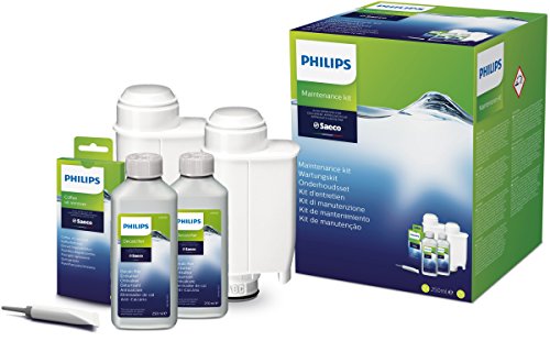 Philips Rundum-Pflegeset für Kaffeevollautomaten (enthält Britta Entenza und Wasserfilter), CA6706/10, Mehrfarbig von Philips Domestic Appliances