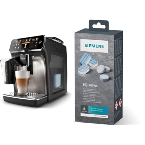 Philips Series 5400 Kaffeevollautomat – LatteGo Milchsystem & Siemens Multipack TZ80003A von Philips Domestic Appliances