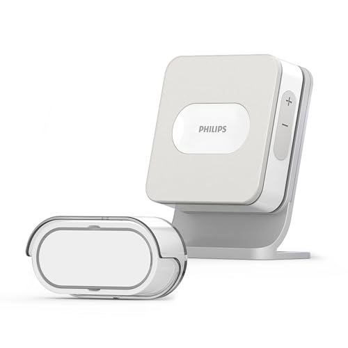 Philips WelcomeBell BASIC Funk Türklingel, bis zu 200 m Reichweite, 531012 Philips WelcomeBell BASIC Funk Türklingel, bis zu 200 m Reichweite, 531012 von Philips Domestic Appliances