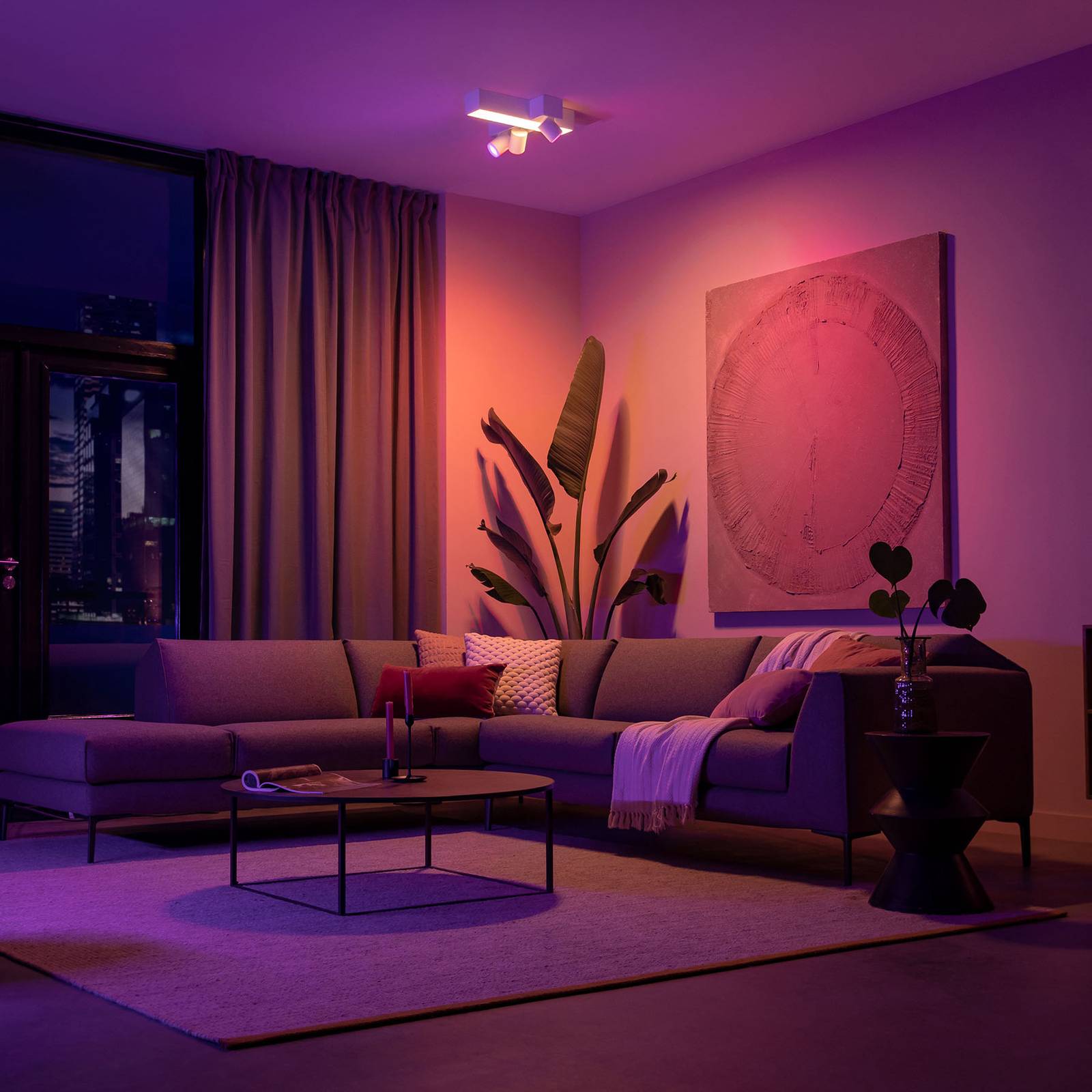 Philips Hue Centris Cross dreiflammig weiß von Philips Hue