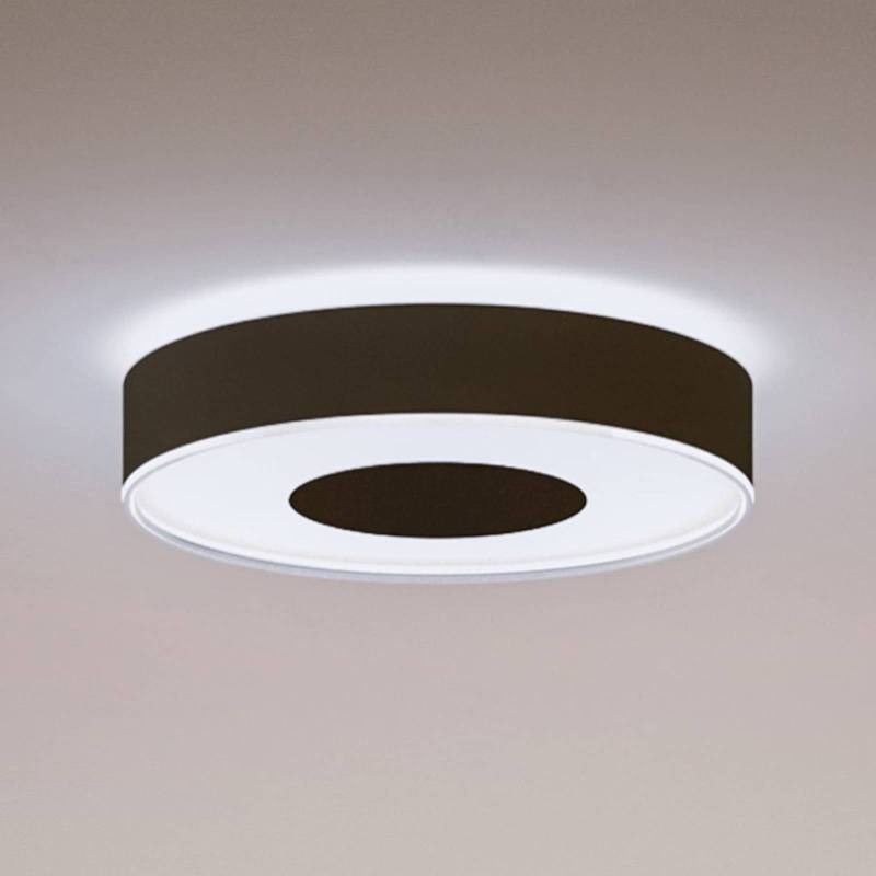 Philips Hue Infuse LED-Deckenleuchte, 38,1cm, schwarz, dim. Philips Hue Infuse LED-Deckenleuchte, 38,1cm, schwarz, dim. von Philips Hue