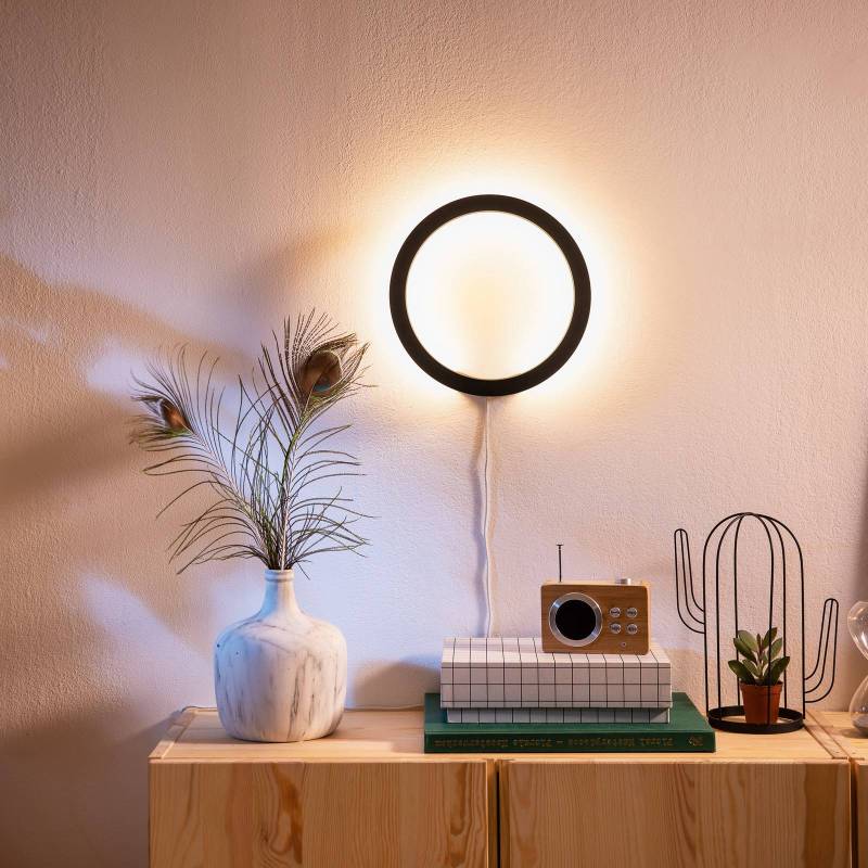 Philips Hue Sana LED-Wandleuchte, RGBW, schwarz von Philips Hue