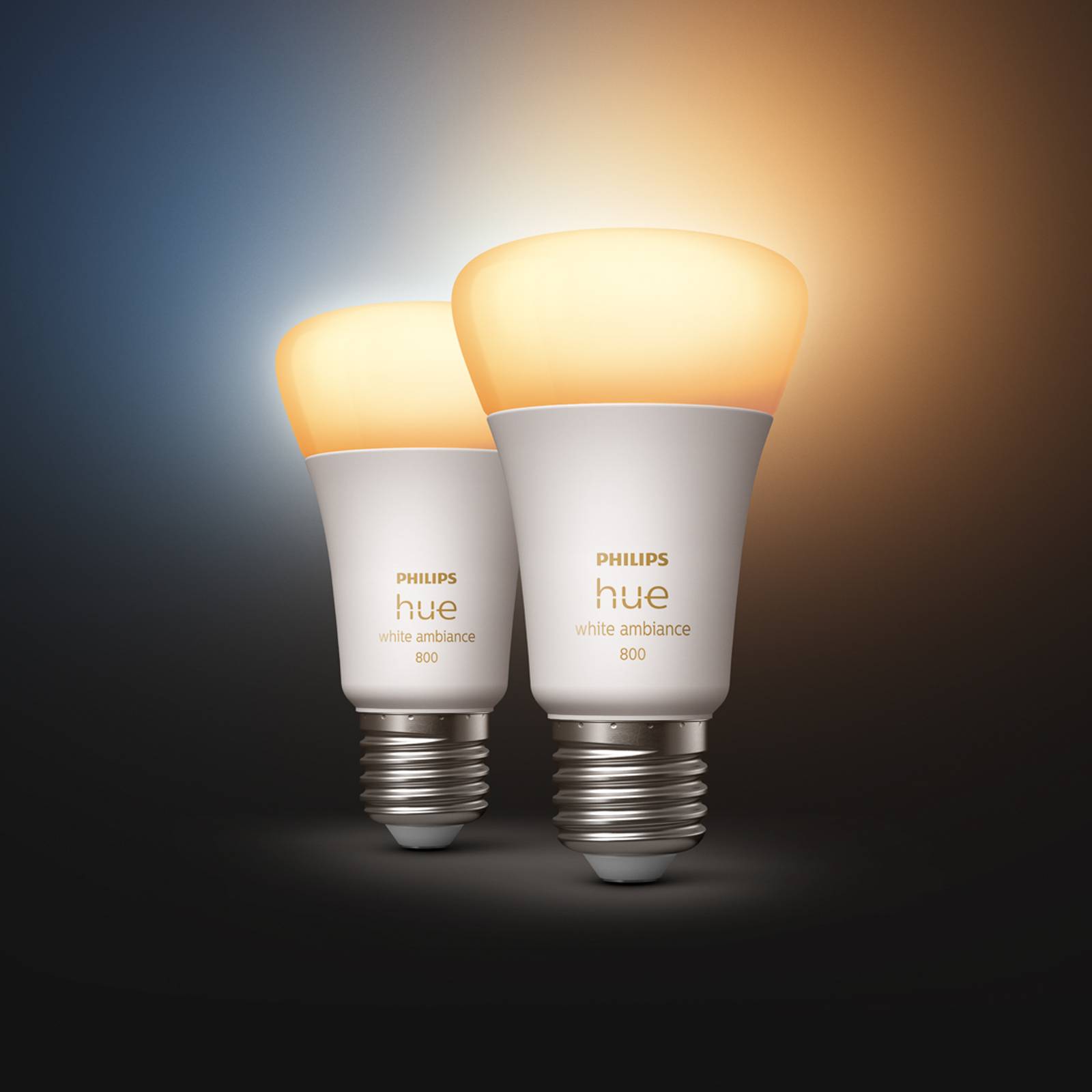 Philips Hue White Ambiance E27 6W, 2er-Set von Philips Hue