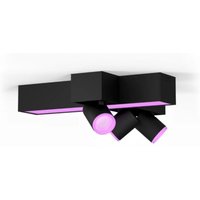 Philips Hue - Deckenleuchte mit bluetooth centris 3x5.7w + 25w 2000-6500k schwarz - 31867000 von Philips Hue
