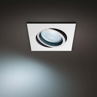 [NEUWERTIG] Philips Hue Milliskin Led Einbauspot Wandspot Deckenlampe Spot Eckig Weiß Lampe B-Ware von Philips Hue